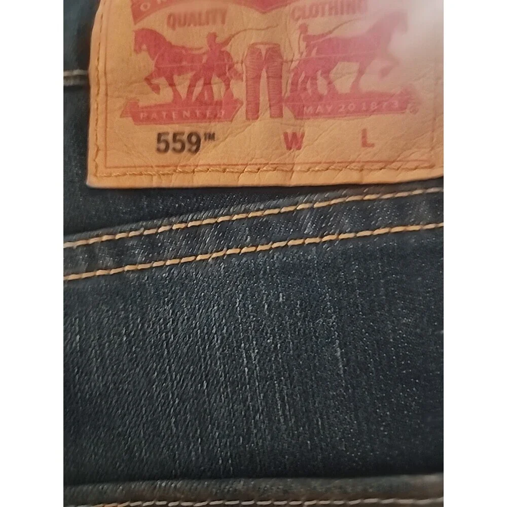 Levis 559 Relaxed Straight Jeans Mens 54x32 Denim NEW NWT‎ Big Tall L100 Comfy